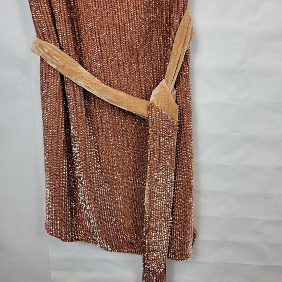 Retrofete one shoulder sequin dress - Picture 4 of 9